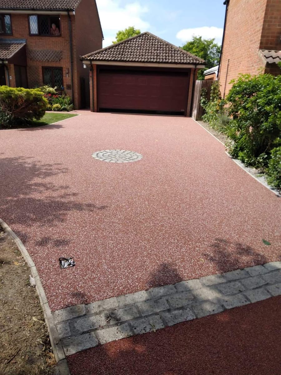 Resin driveway 10