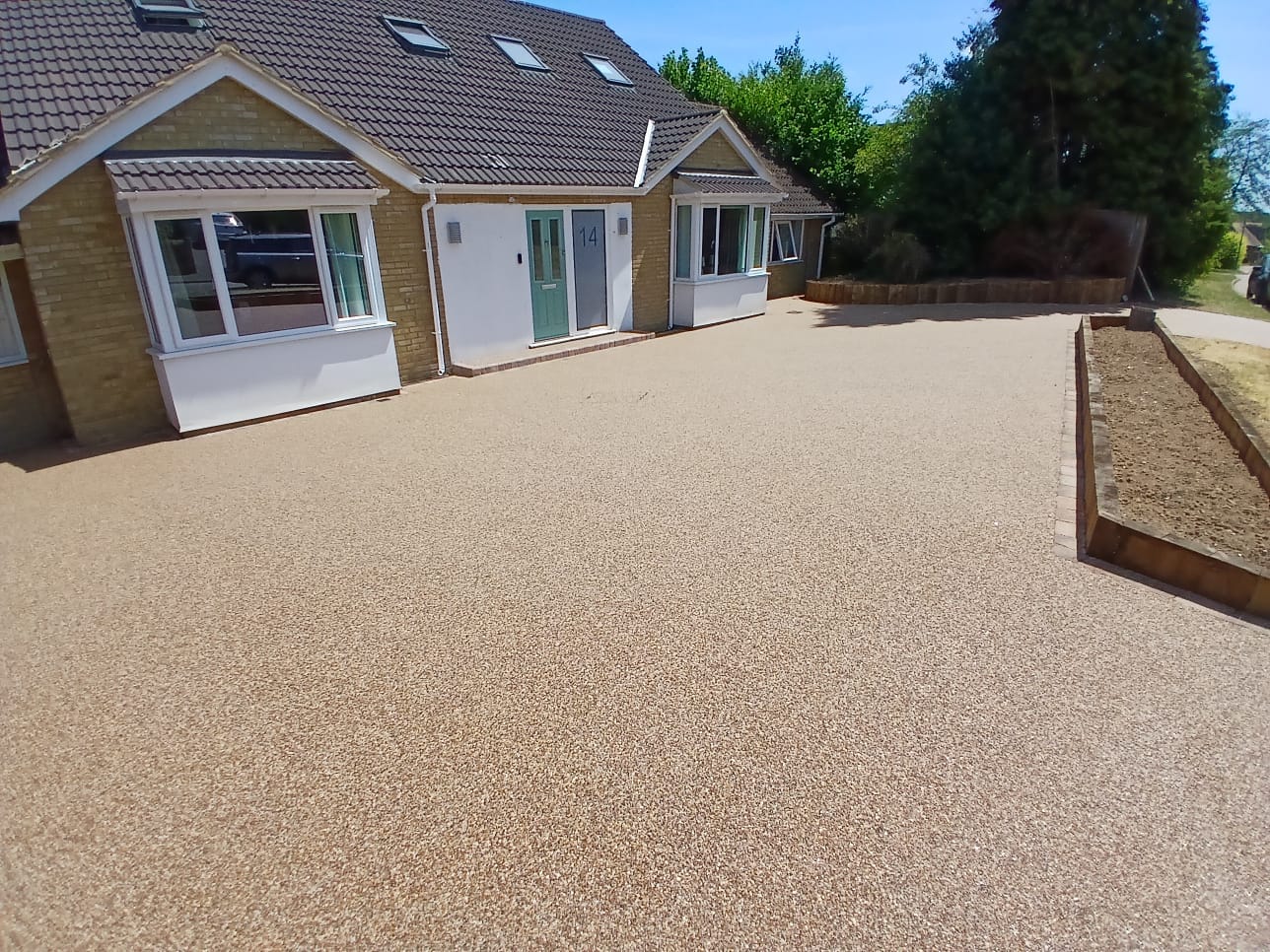 Resin driveway 22