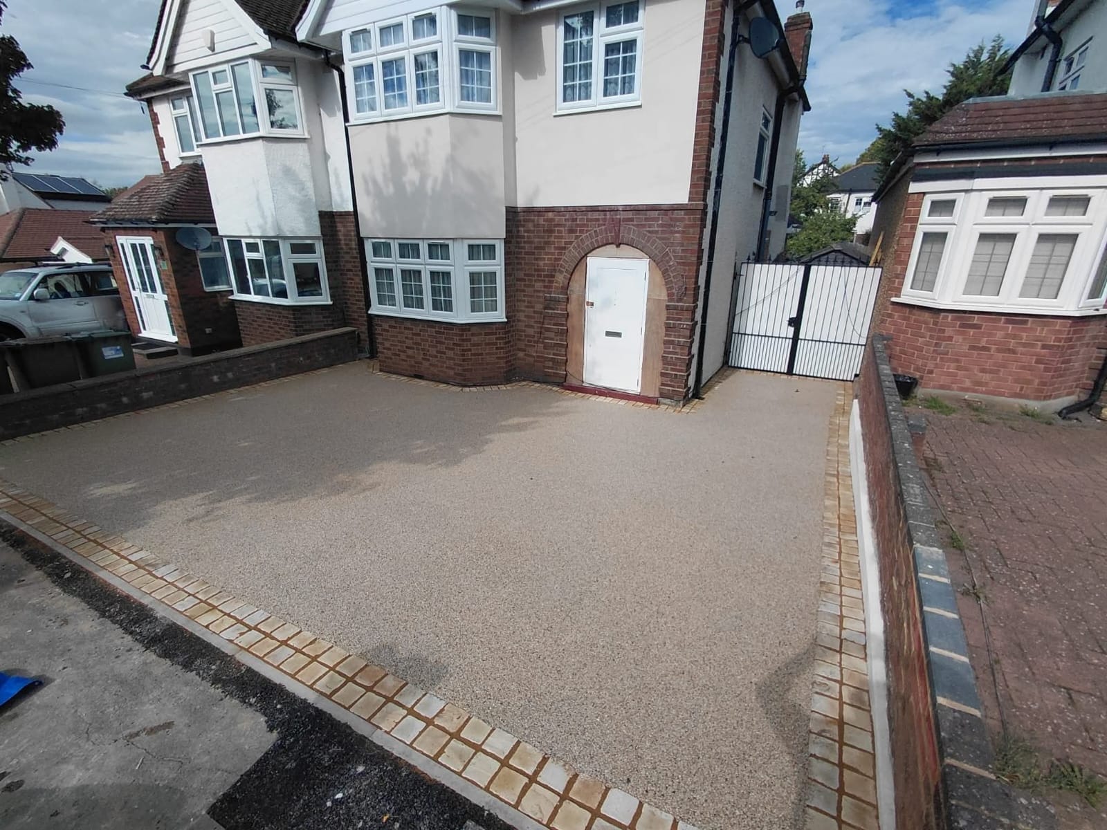 Resin driveway 26