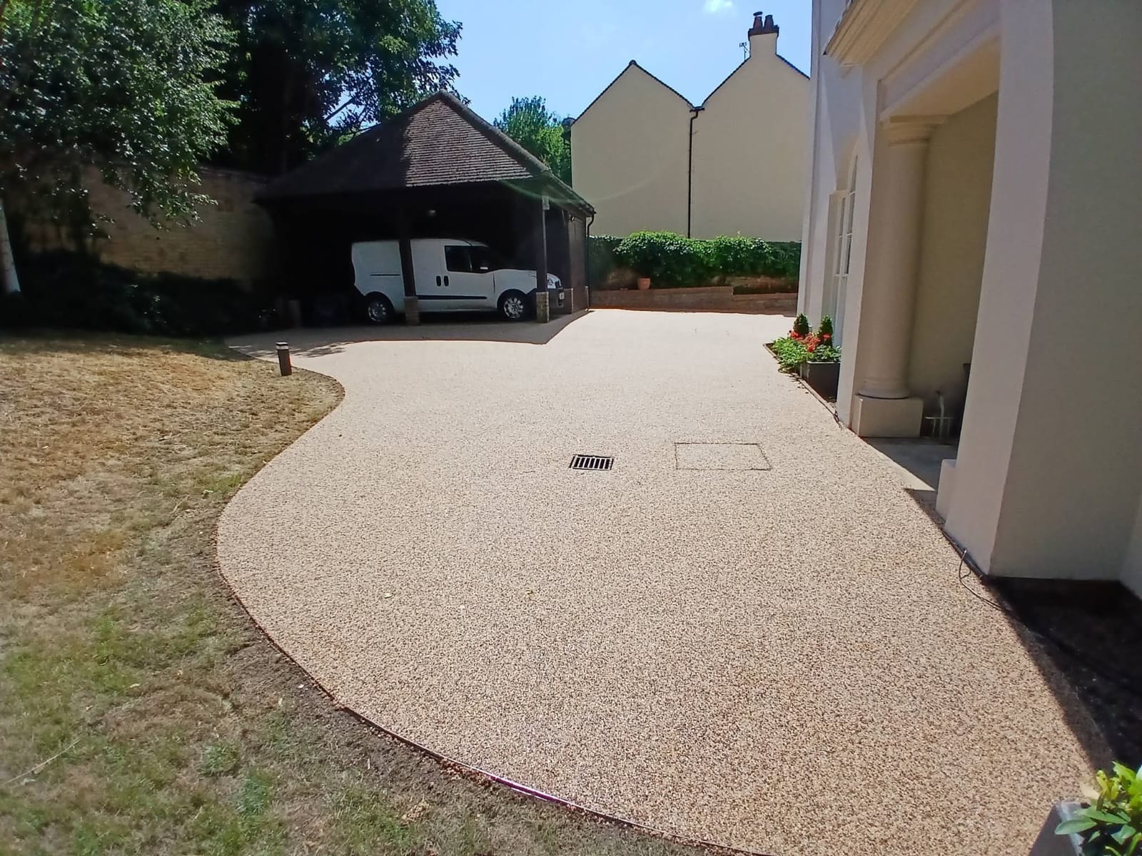 Resin driveway 35